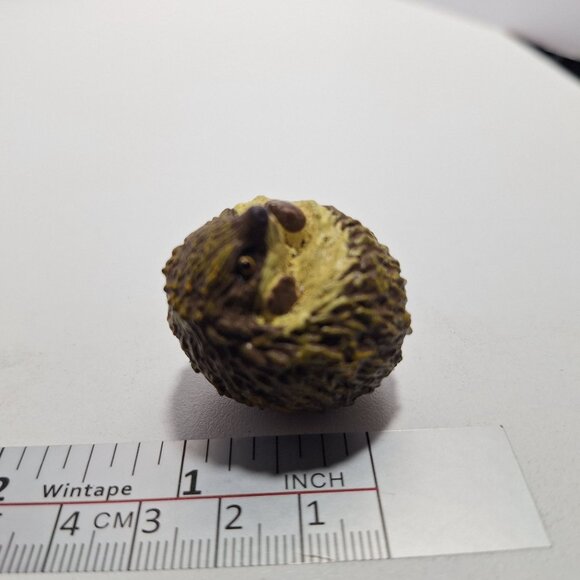 AAA Miniature Hedgehog Figure 1.25" Brown - Picture 9 of 9